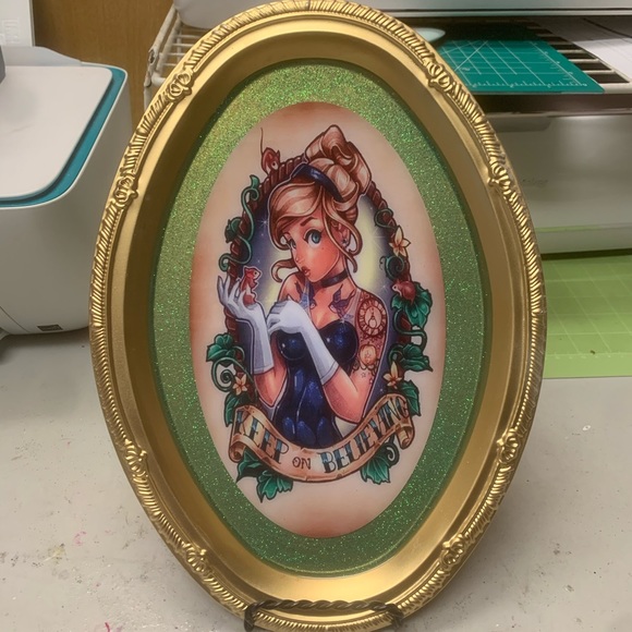 Cinderella Decorative/Makeup/Trinket/Rolling Tray - Picture 2 of 2